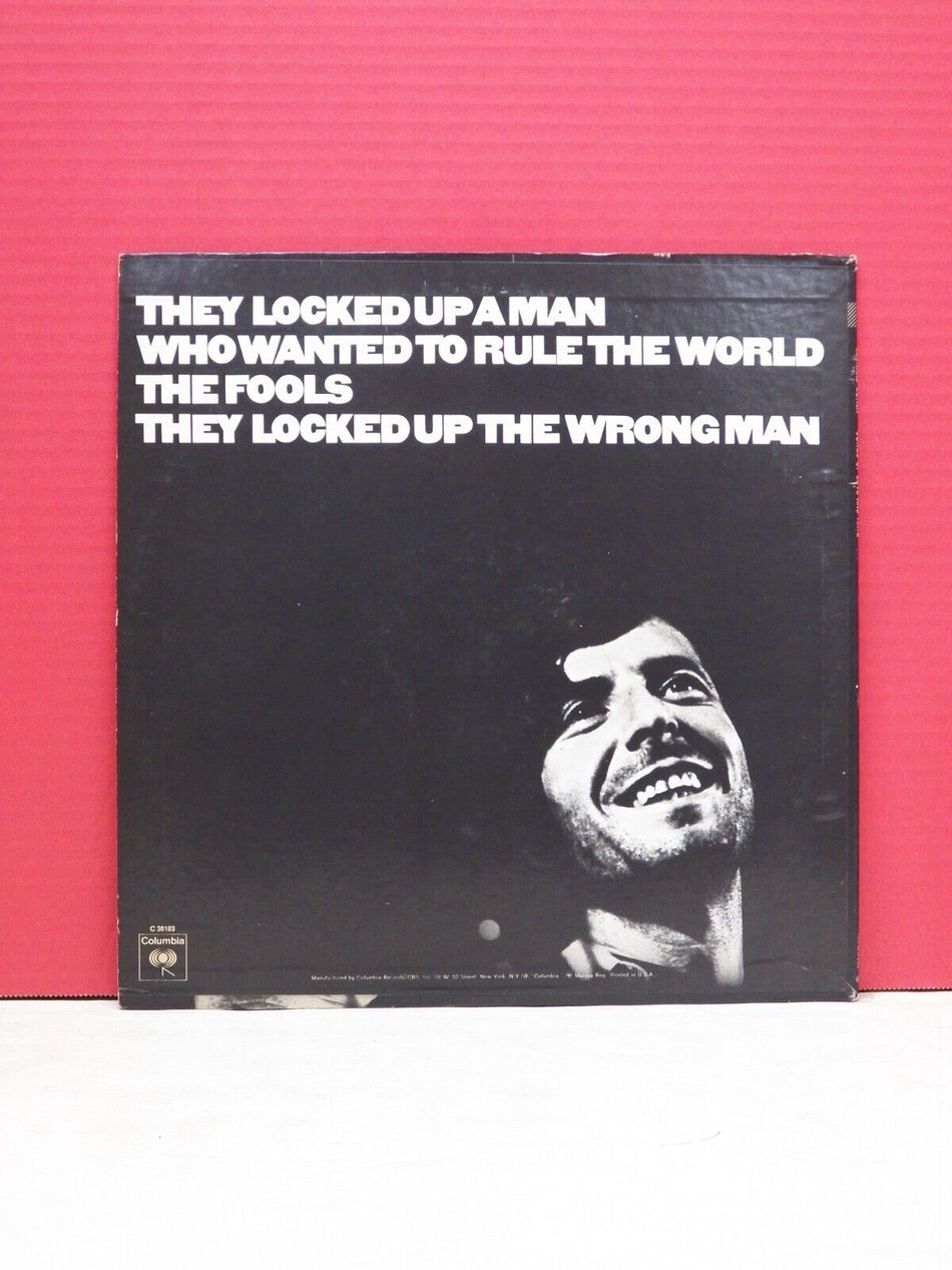 12" LP EX Leonard Cohen Songs Of Love And Hate 1971 Columbia C 30103