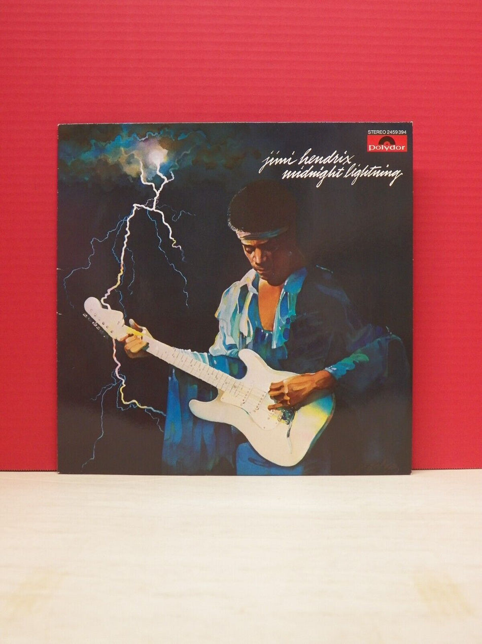 12" LP EX Jimi Hendrix Midnight Lightning 1980 Polydor Germany Import Reissue