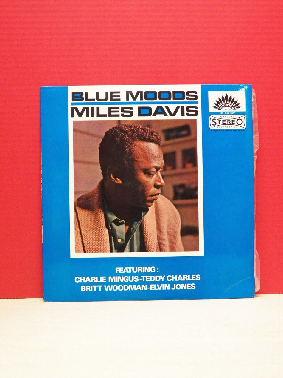 12" LP EX Miles Davis Blue Moods America Records France Import Stereo Reissue