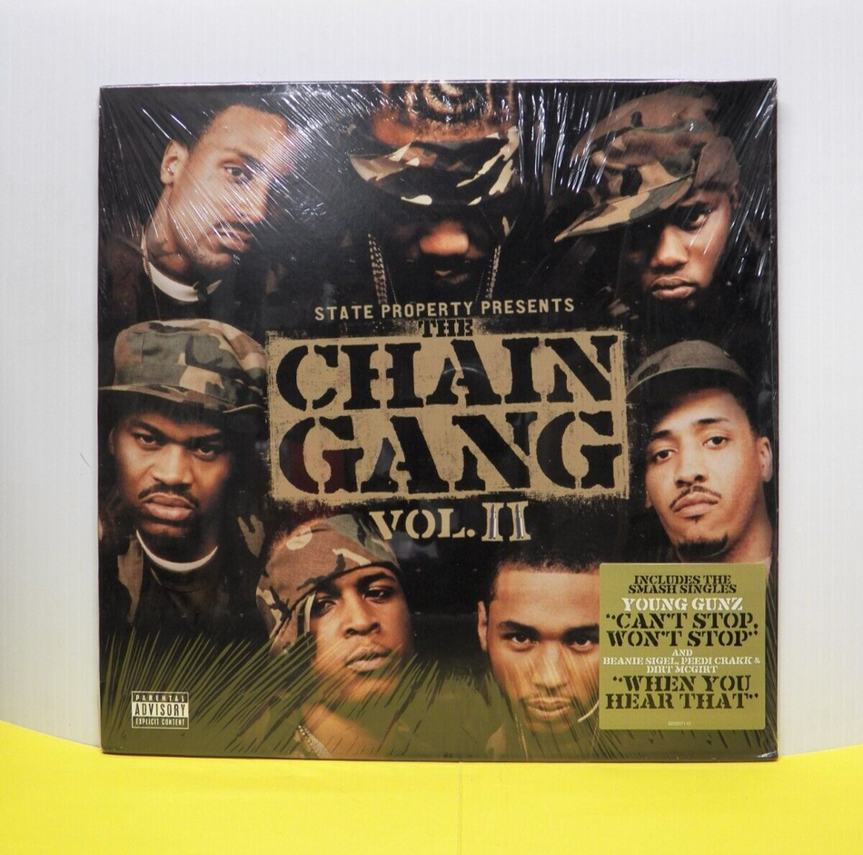 Sealed 12" 2xLP State Property The Chain Gang Vol. II 2003 Rock-A-Fella