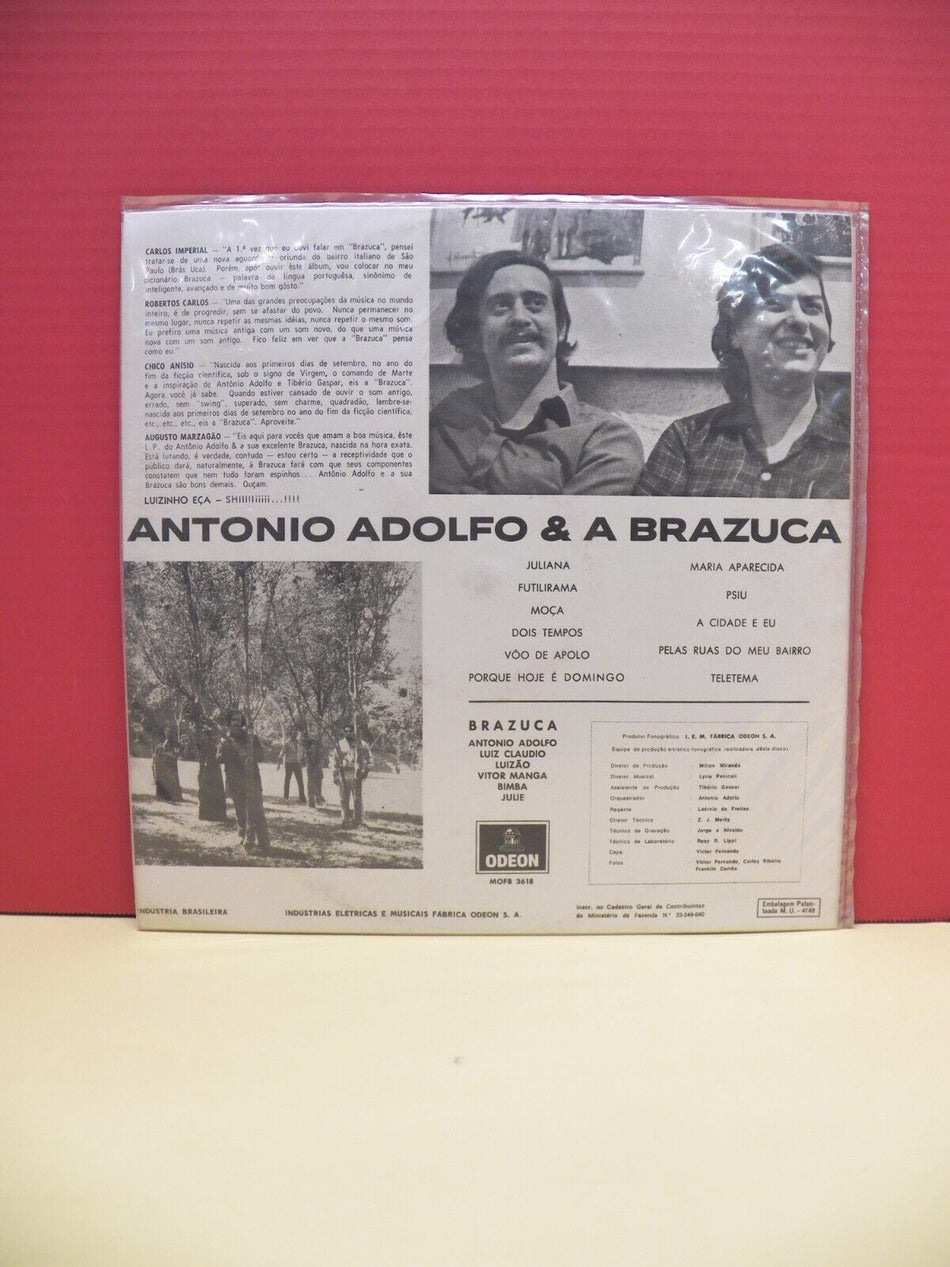 12" LP VG++/EX Antonio Adolfo & A Brazuca 1969 Odeon Brazil Import Mono