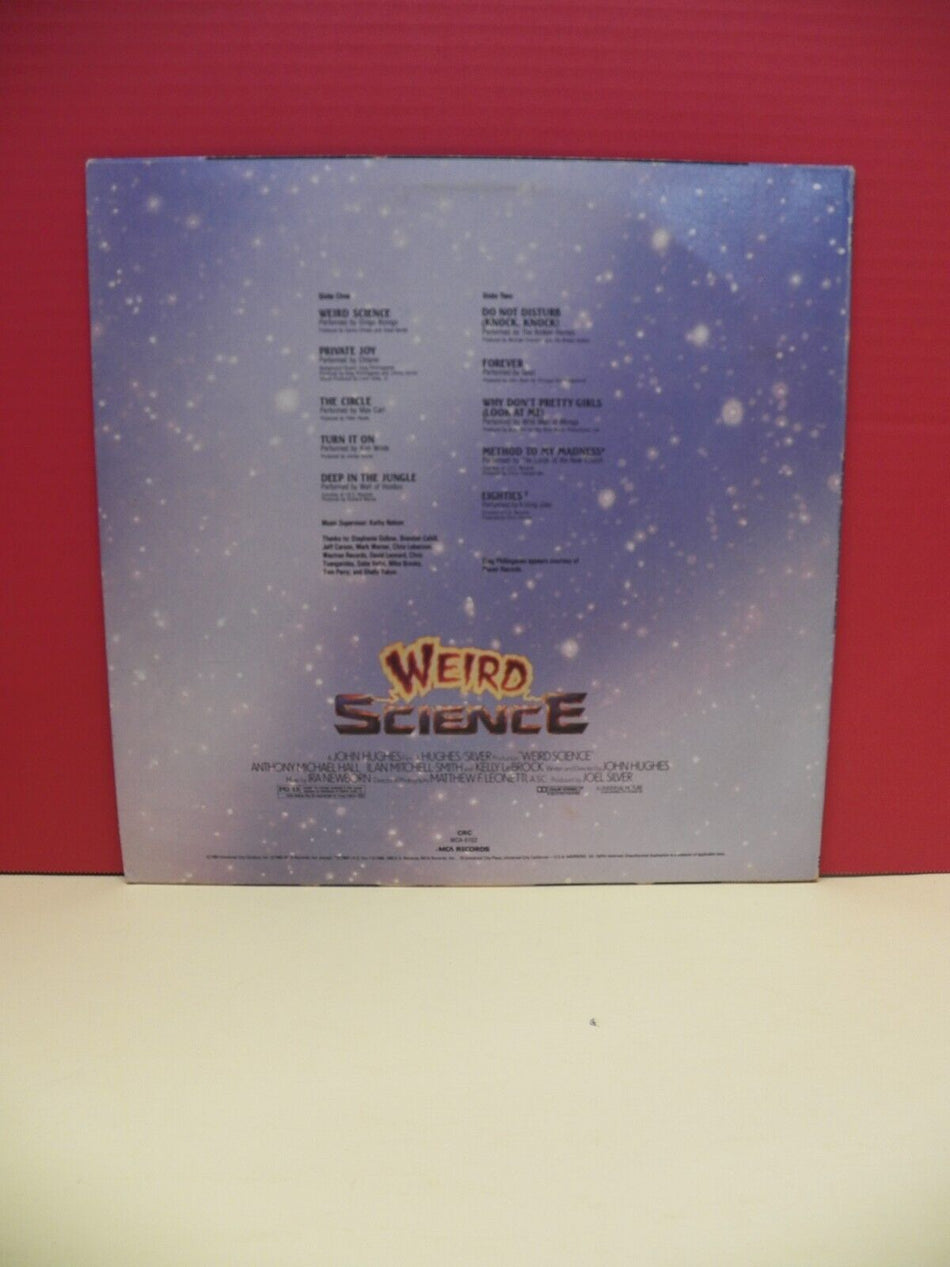 12" LP EX Weird Science (Music From The Motion Picture Soundtrack) 1985 MCA CRC