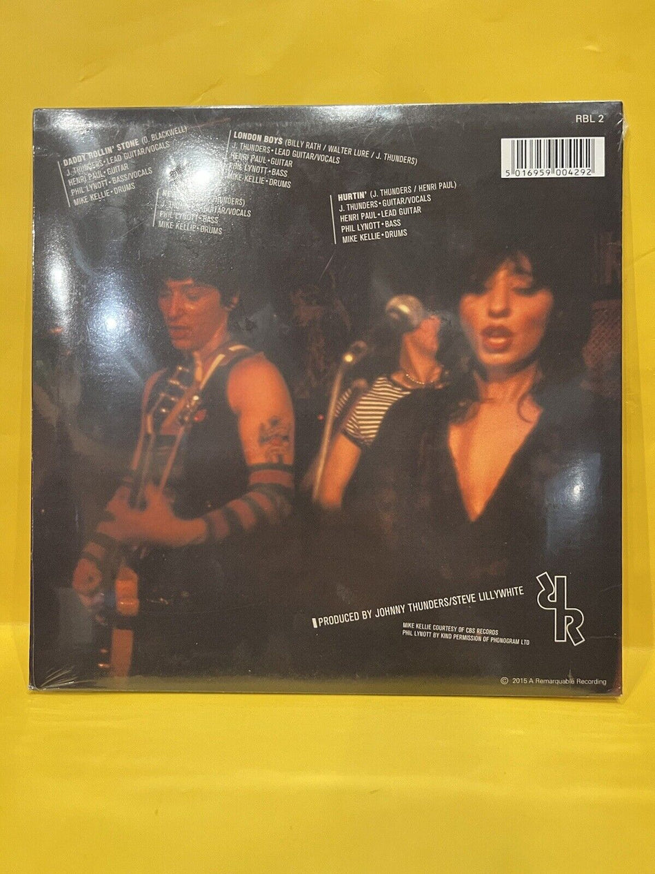 Rare Sealed LP Johnny Thunders Daddy Rollin' Stone EP RSD 2015 Yellow Vinyl