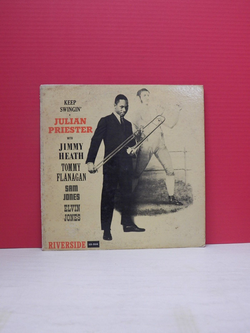 12" LP EX Julian Priester Keep Swingin' 1960 Riverside Mono RLP 12-316