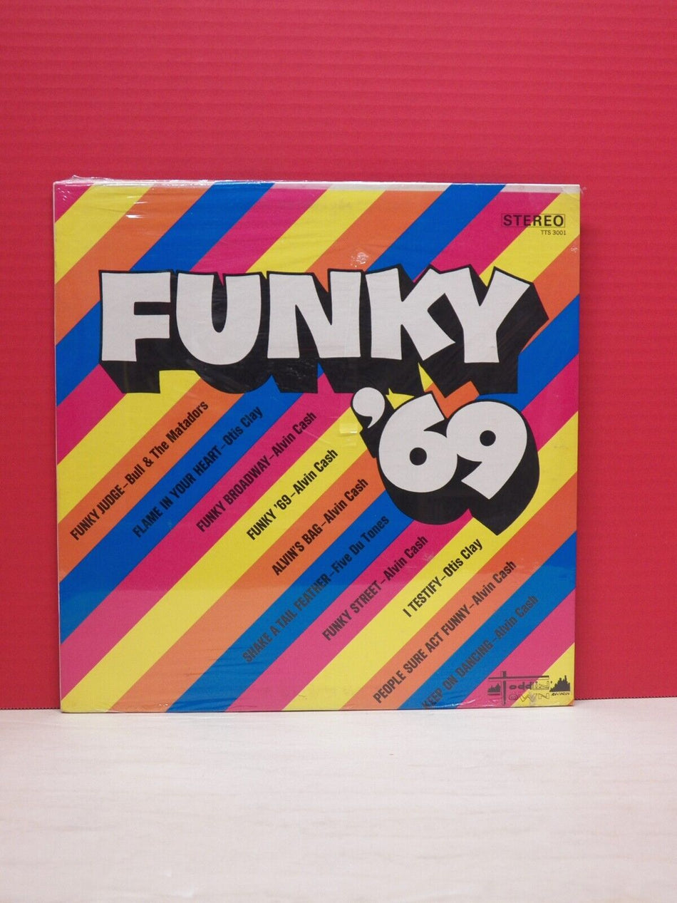 Sealed 12" LP Various Artists Funky '69 1969 Toddlin' Town Stereo TTS 3001