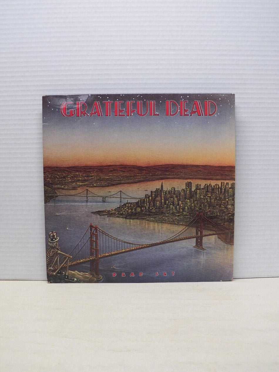 12" 2xLP EX Grateful Dead Dead Set 1984 Arista Reissue AL9-8112