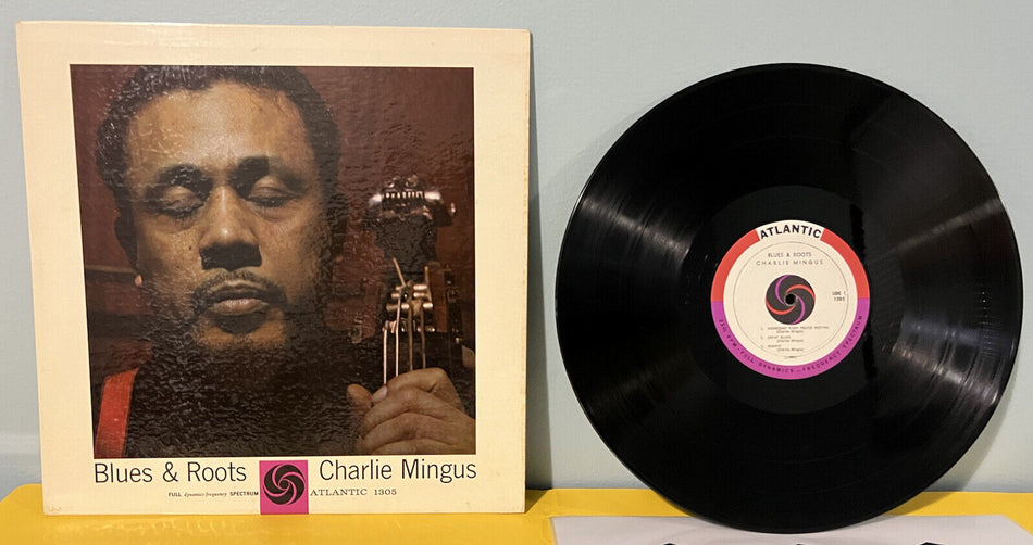 VG ++ LP Vinyl Record Charlie Mingus Blues and Roots Atlantic 1305 Mono 1960