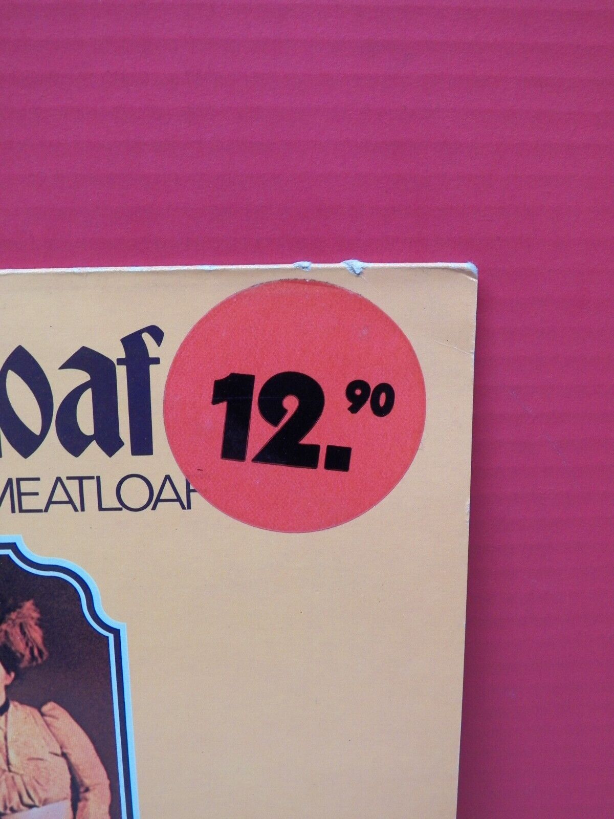 12" LP EX Meat Loaf Featuring Stoney & Meatloaf 1978 Prodigal Holland Import