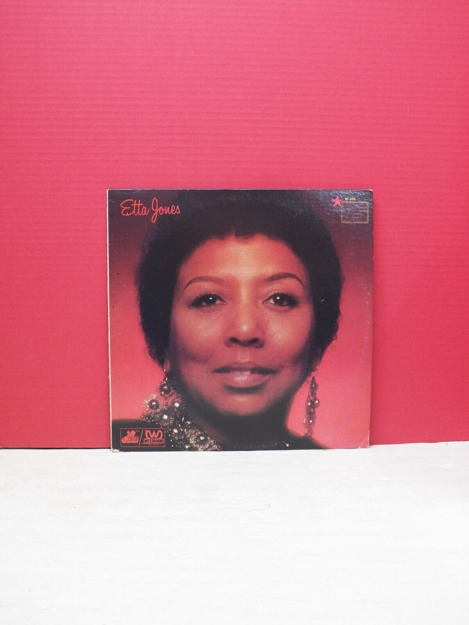 12" LP M- Etta Jones Etta Jones '75 1975 20th Century Autographed W-203