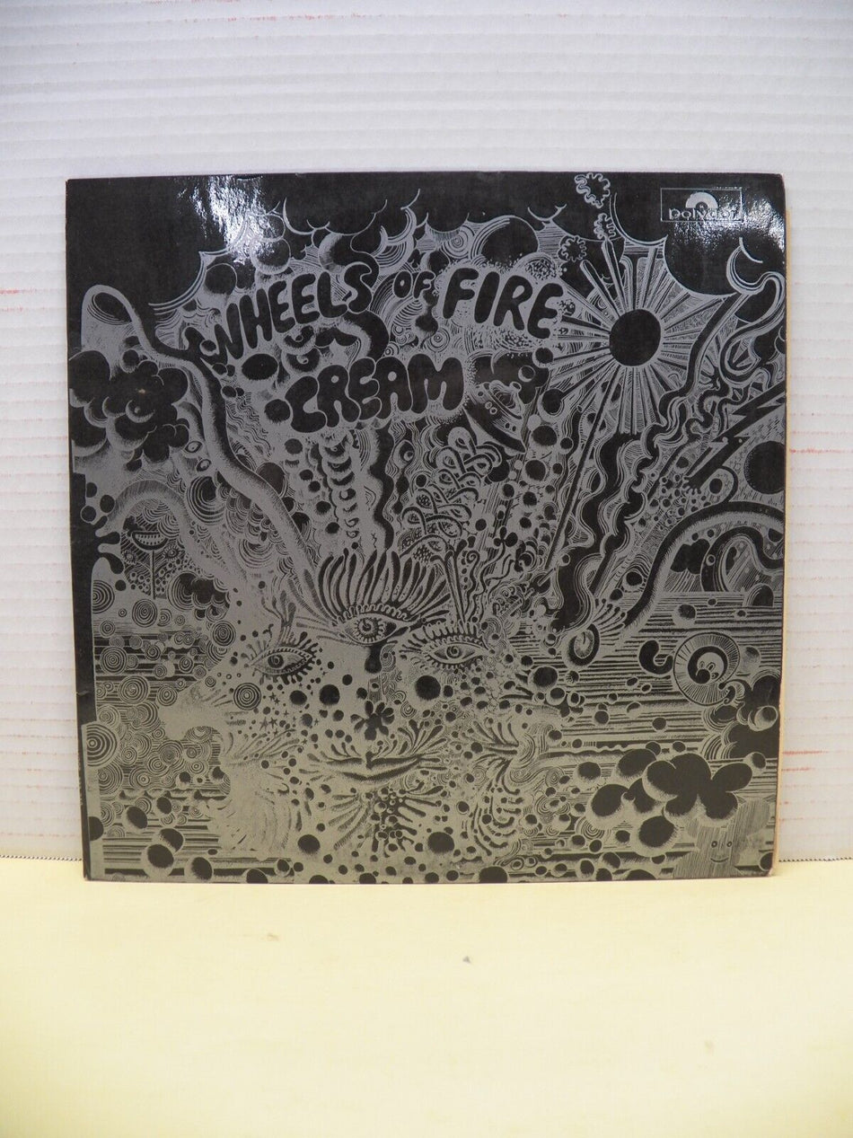 12" LP VG++/EX Cream Wheels Of Fire - Live At The Fillmore 1968 Polydor Import