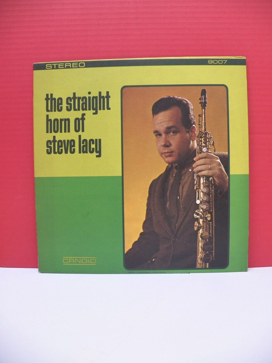 12" LP VG++/EX Steve Lacy The Straight Horn Of Steve Lacy 1962 Candid Stereo