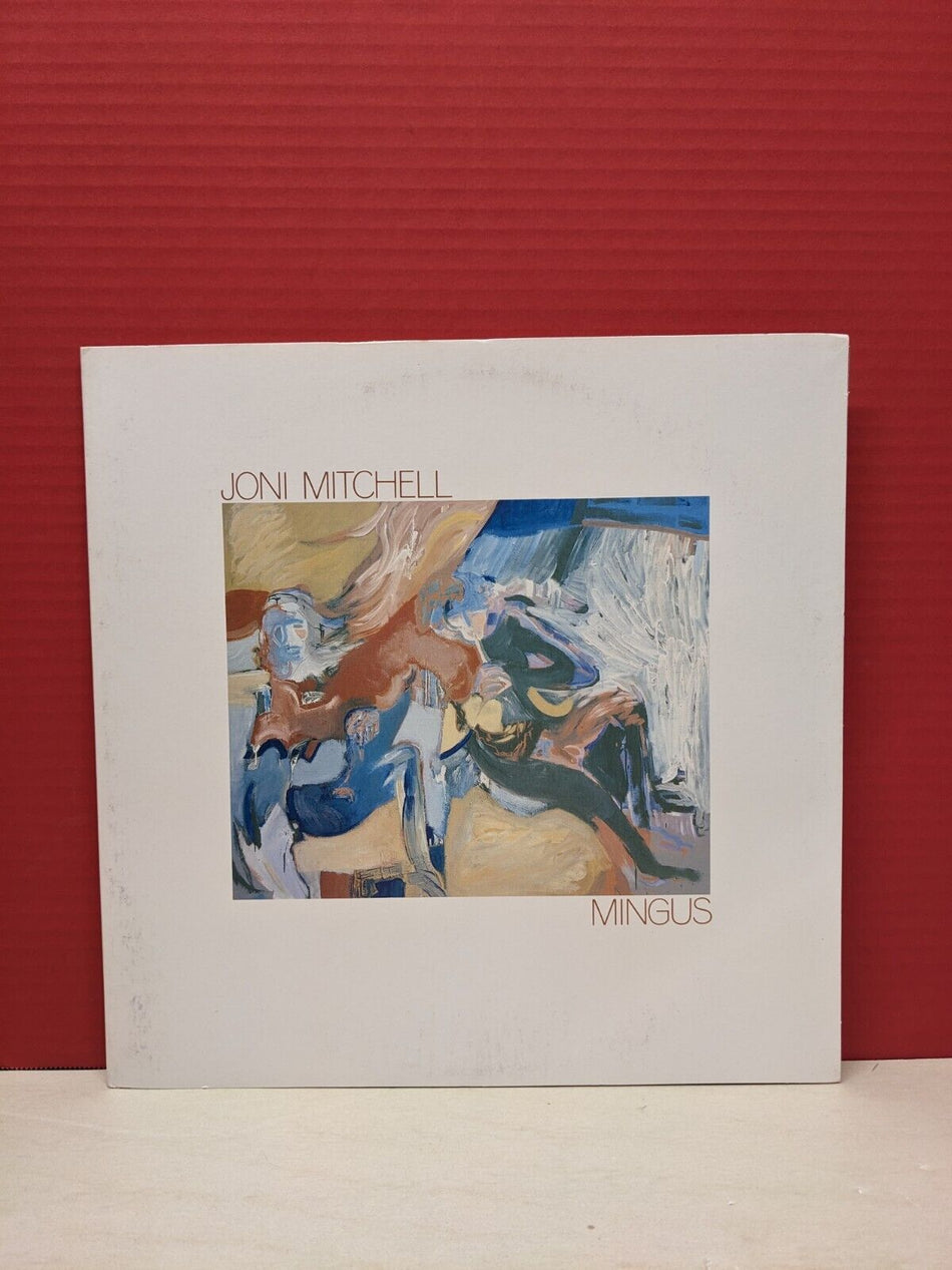 12" LP EX Joni Mitchell Mingus 1979 Asylum Columbia House Record Club 5E-505