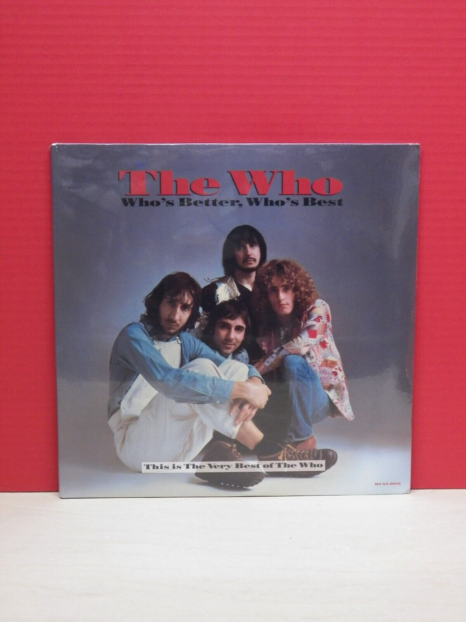 Sealed 12" 2xLP The Who Who's Better, Who's Best 1988 MCA Records CRC MCA2-8031