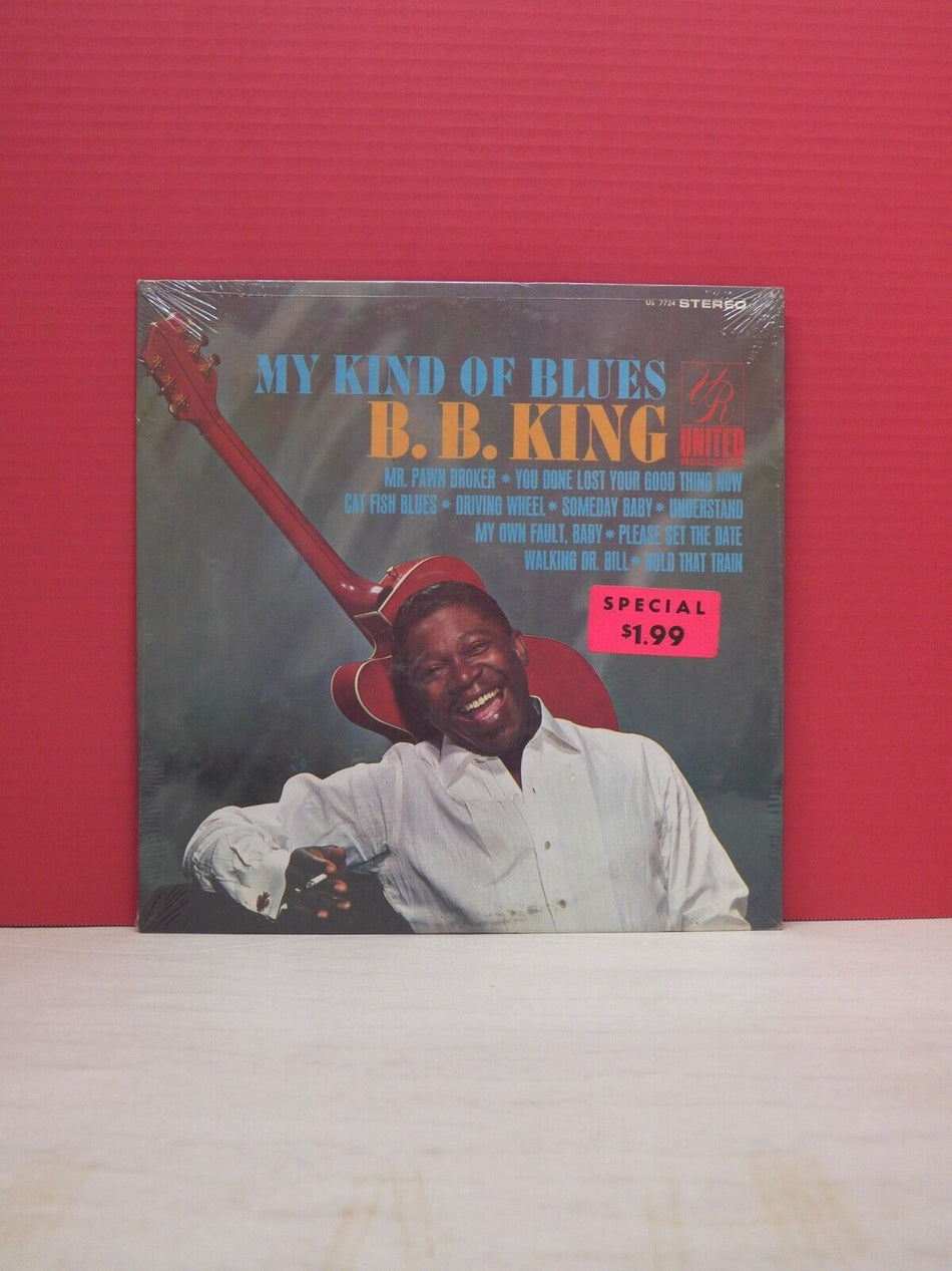 Sealed 12" LP B.B. King My Kind Of Blues United Records Reissue Stereo US 7724