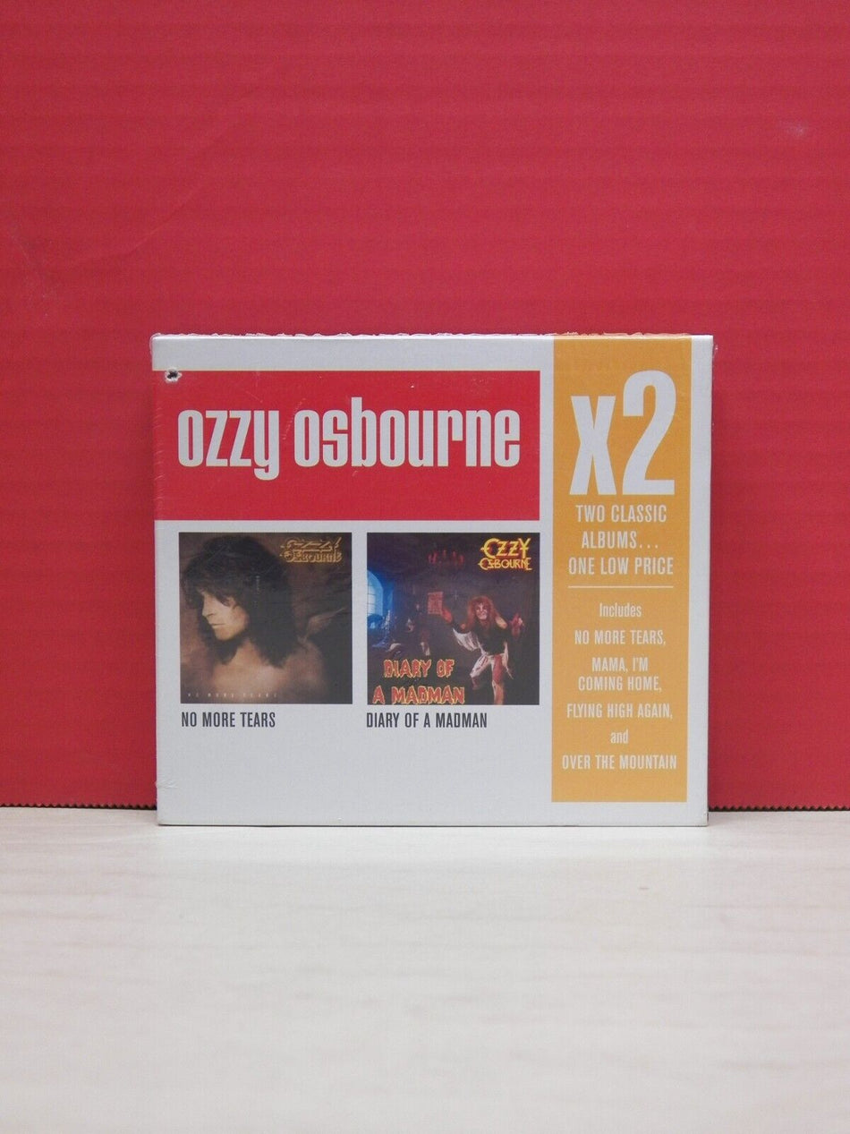 Sealed 2xCD Box Set Ozzy Osbourne No More Tears/Diary Of A Madman 2008 Epic