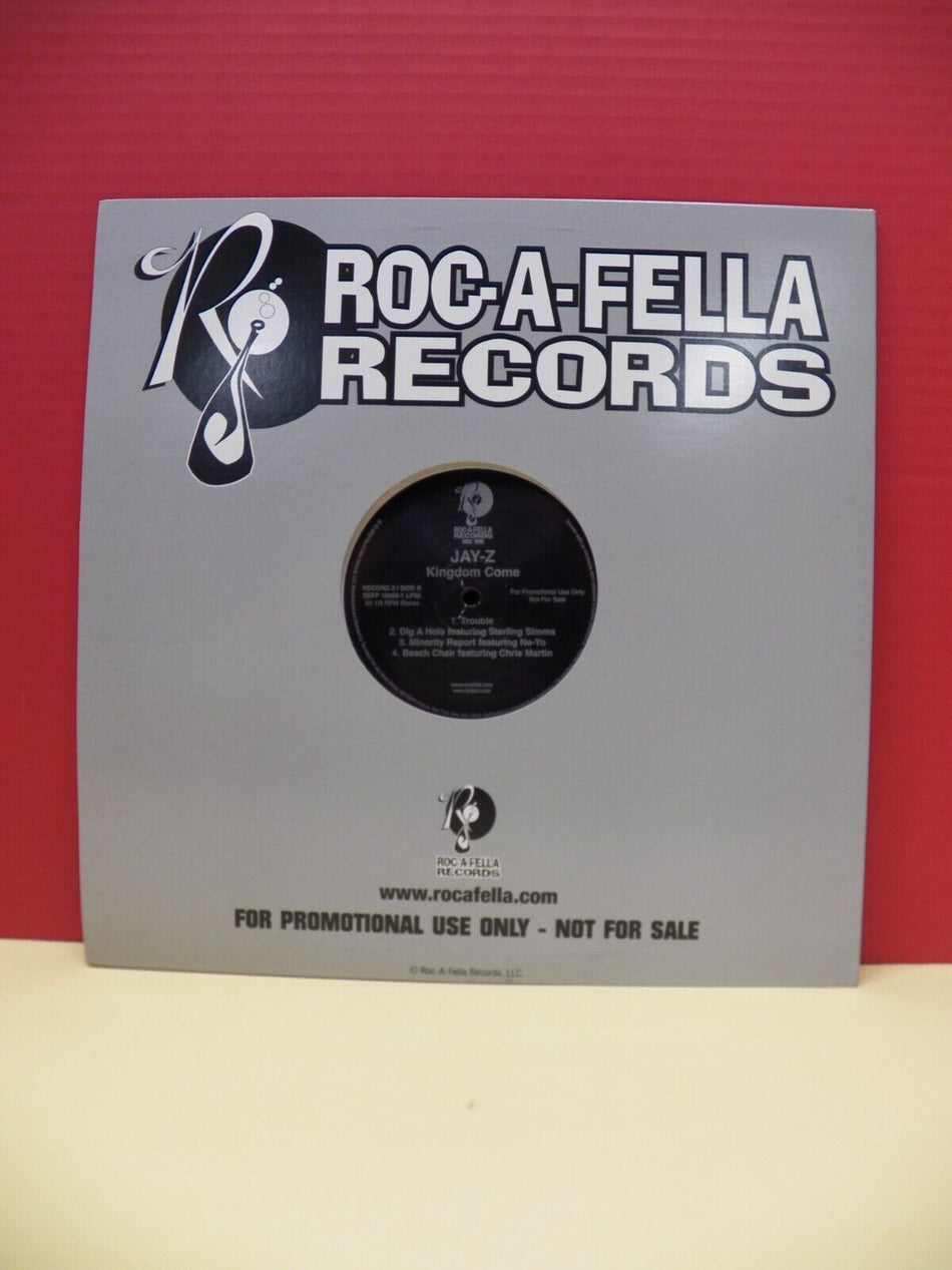 12" 2xLP EX Jay-Z Kingdom Come 2006 Roc-A-Fella Promo DEFF 16688-1