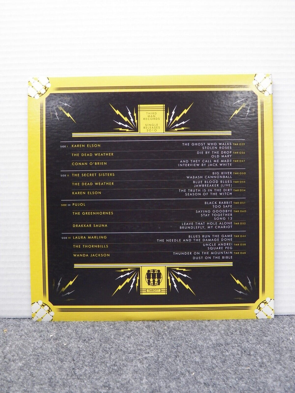 12" 2xLP EX Third Man Records Single Releases 2010 Volume Two 2011 Ltd Ed TMR077