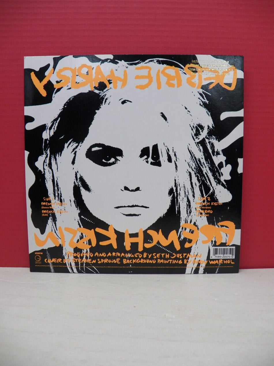 12" Maxi Single EX Debbie Harry French Kissin 1986 Geffen Promo