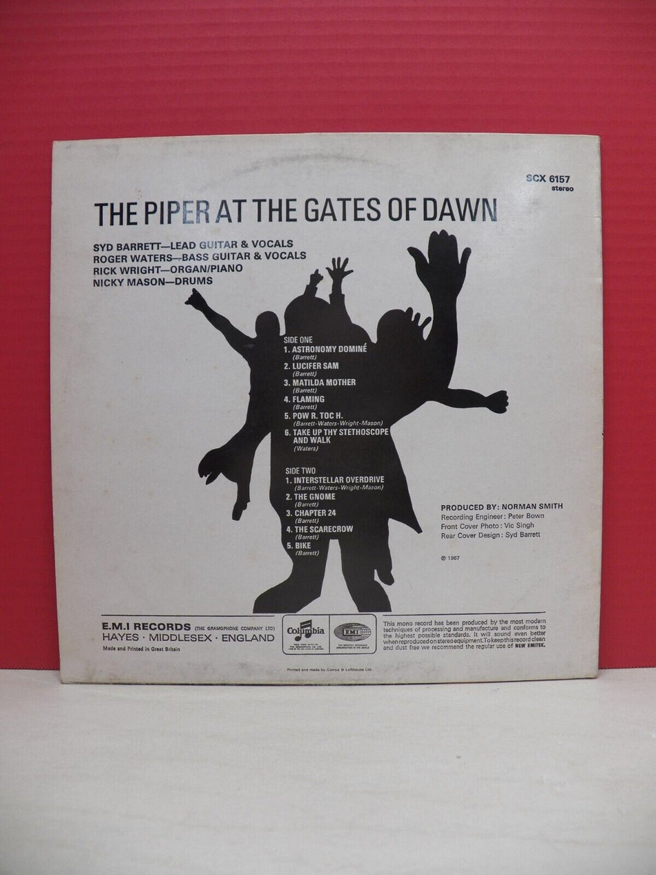 12" LP NM Pink Floyd The Piper At The Gates Of Dawn Columbia UK Import Reissue