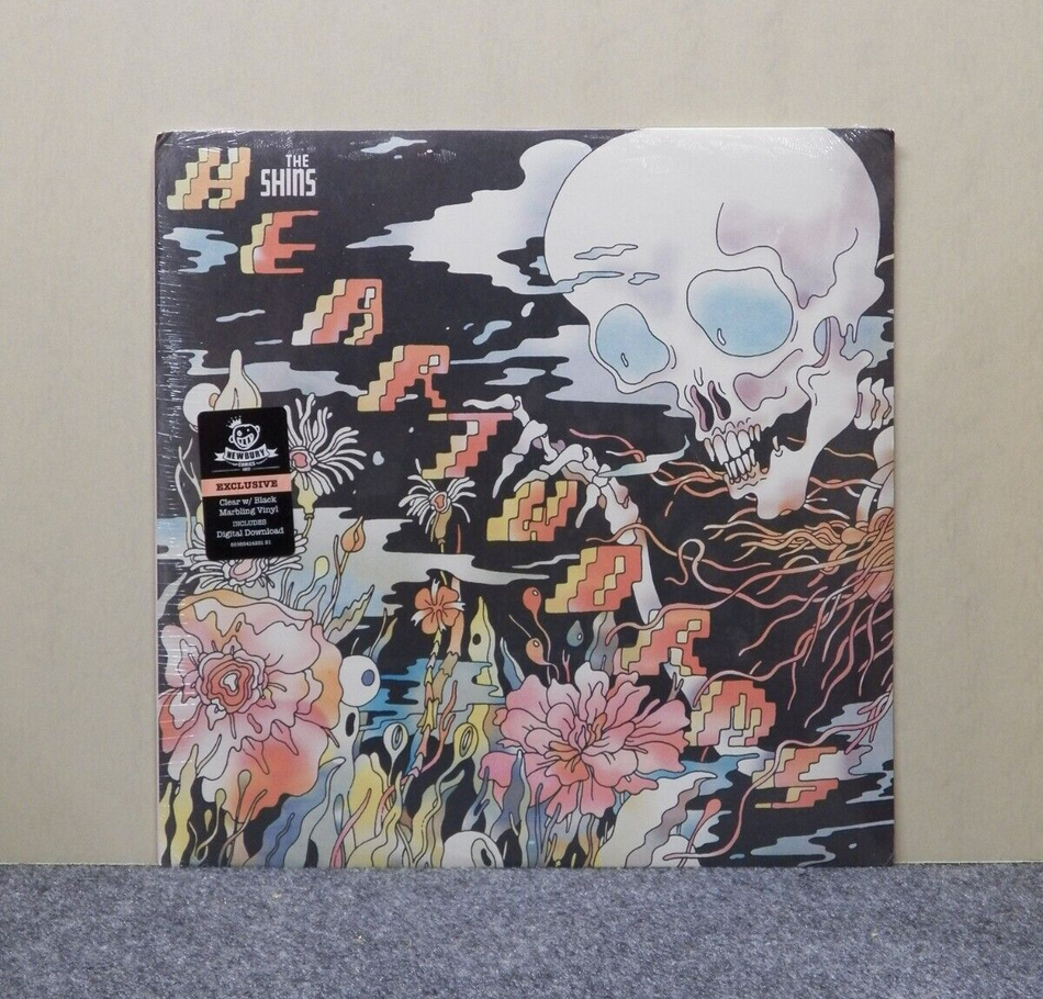 Sealed 12" LP The Shins Heartworms 2017 Aural Apothecary Ltd Ed Clear w/ Black