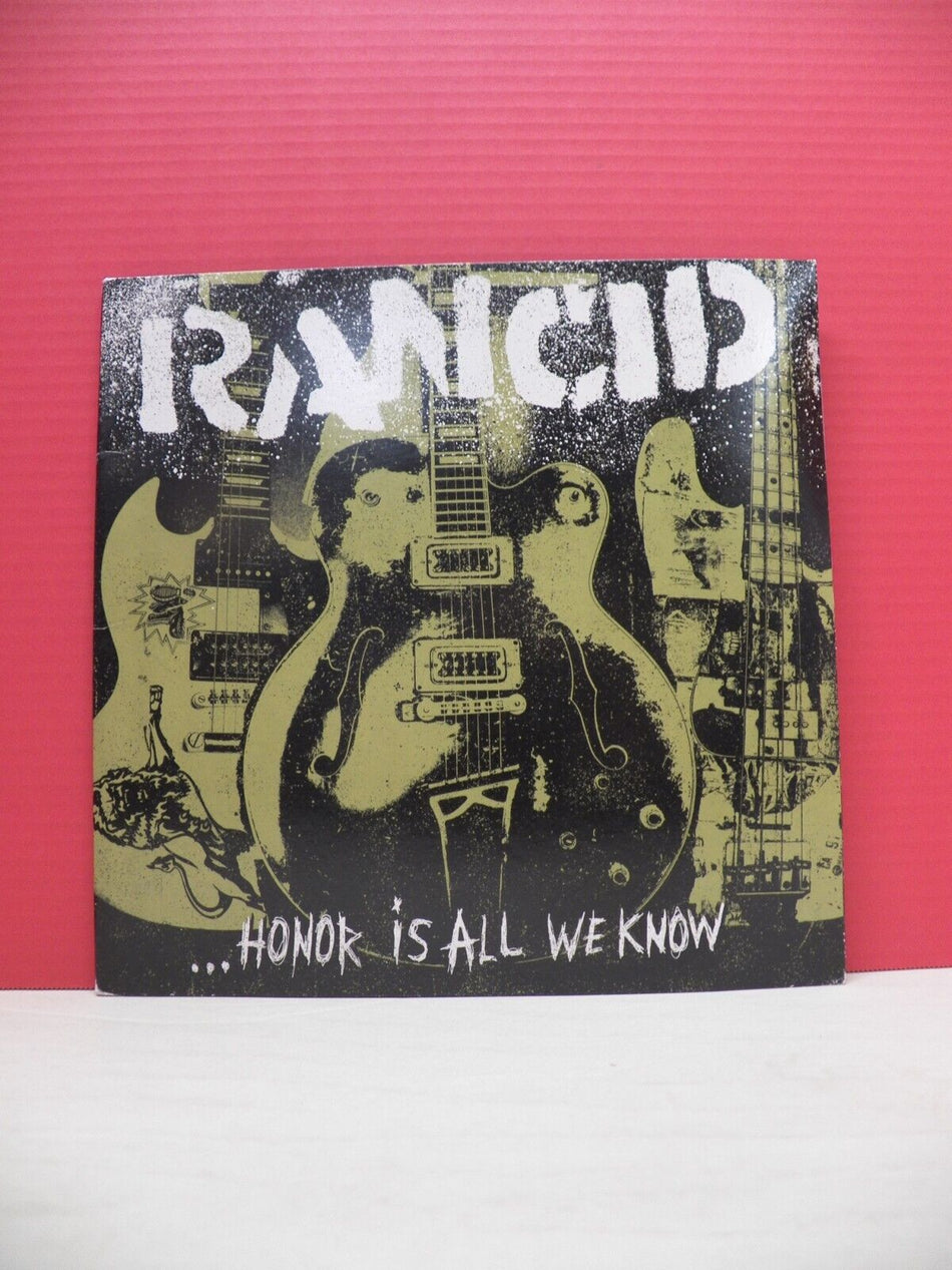 12" LP VG++/EX Rancid ...Honor Is All We Know 2014 Hellcat Limited Edition Blue