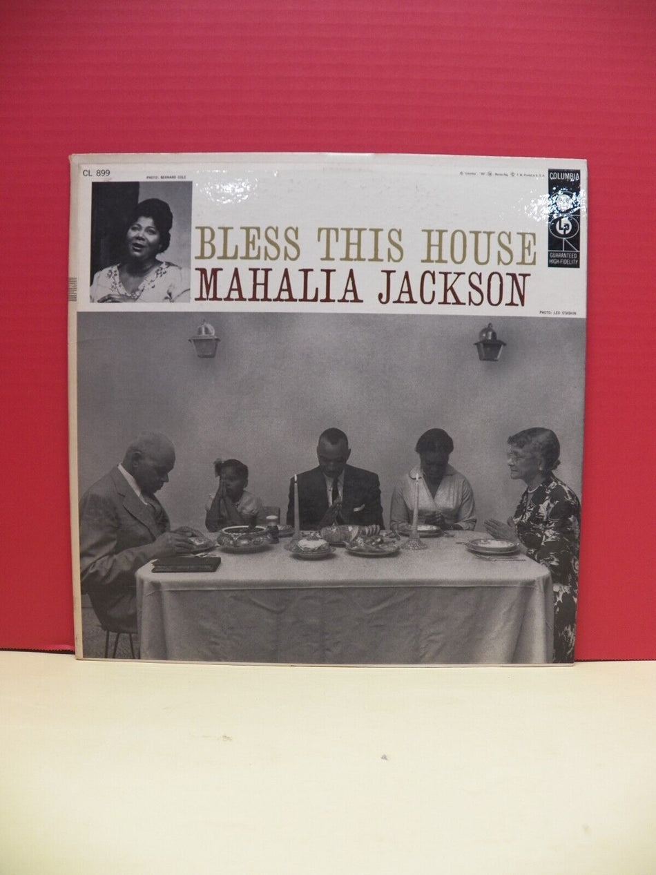 12" LP VG++/EX Mahalia Jackson Bless This House 1956 Columbia Mono CL 899