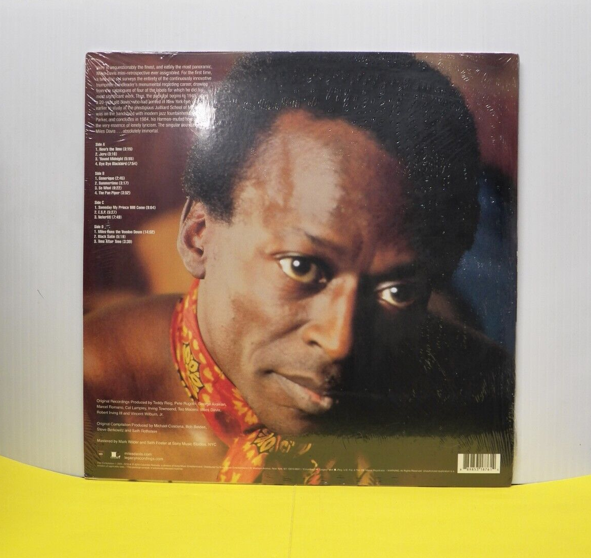 Sealed 12" 2xLP Miles Davis The Essential Miles Davis 2016 Legacy Ltd Ed