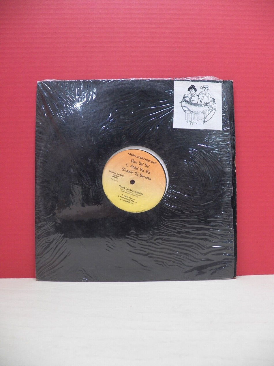 12" Single EX Qwy Ba' Ba'/L' Anka Ba' Ba' Throw Up Your Hoodies 1995 Fresh Start