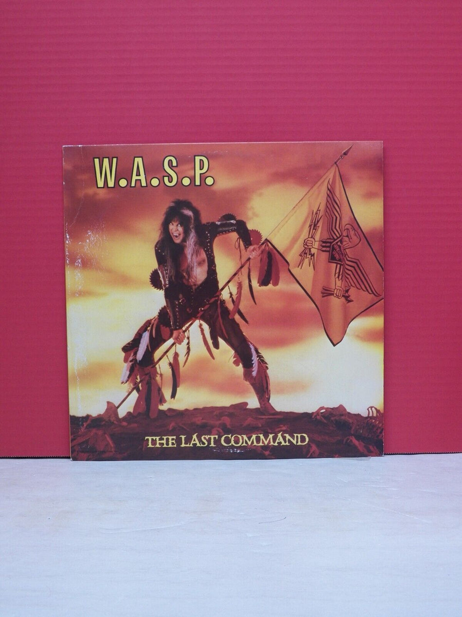 12" LP VG++/EX W.A.S.P. The Last Command 1985 Capitol Parental Advisory ST-12435