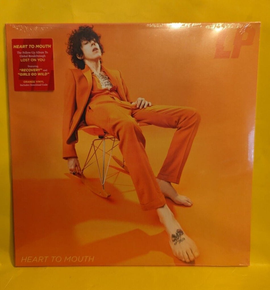 Rare Sealed Vinyl Record LP Heart to Mouth Orange Vinyl VINYL LP NEW+