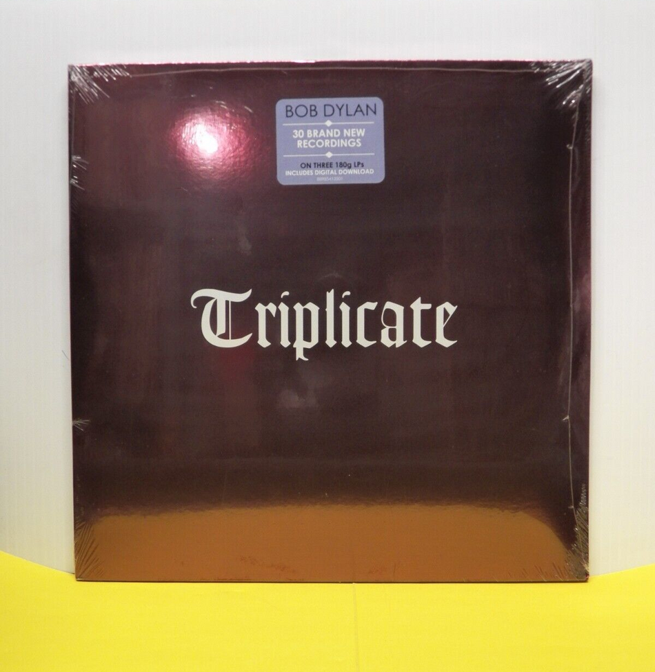 Sealed 12" 3xLP Bob Dylan Triplicate 2017 Columbia 180G 88985413501