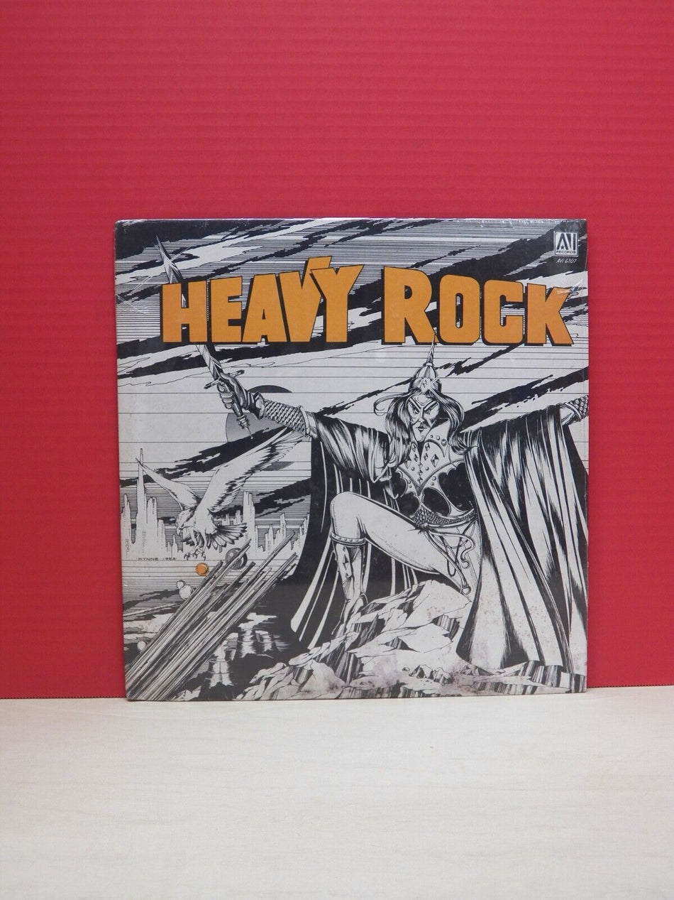 Sealed 12" LP Various Artists Heavy Rock 1982 AVI Records AVI-6107