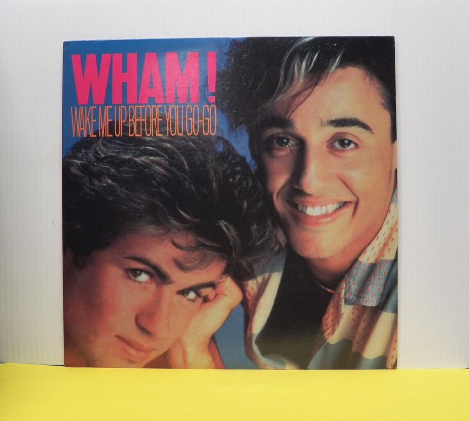 12" Single M- Wham! Wake Me Up Before You Go-Go 1984 Columbia 44-05049