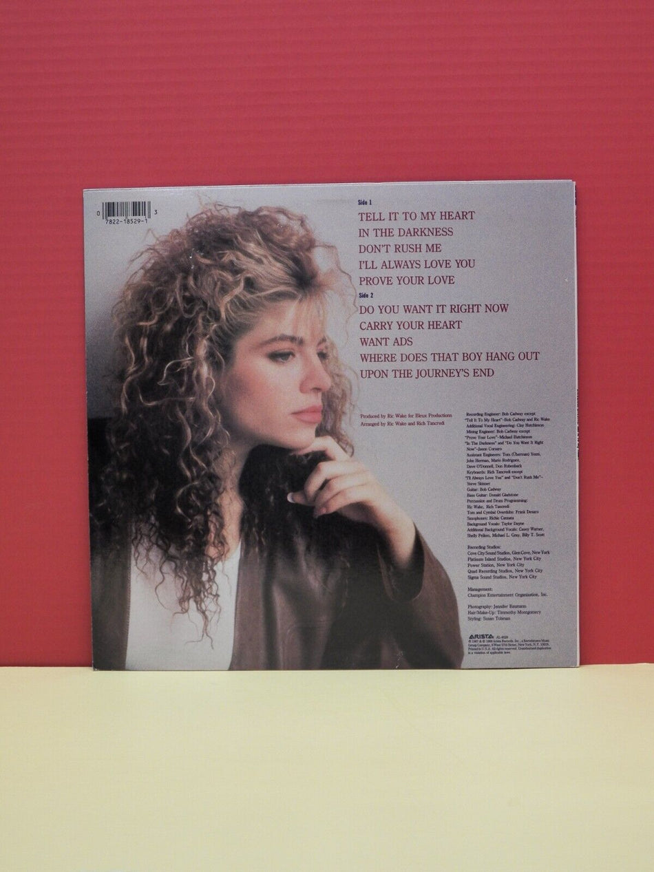 12" LP VG++/EX Taylor Dayne Tell It To My Heart 1988 Arista Reissue AL-8529