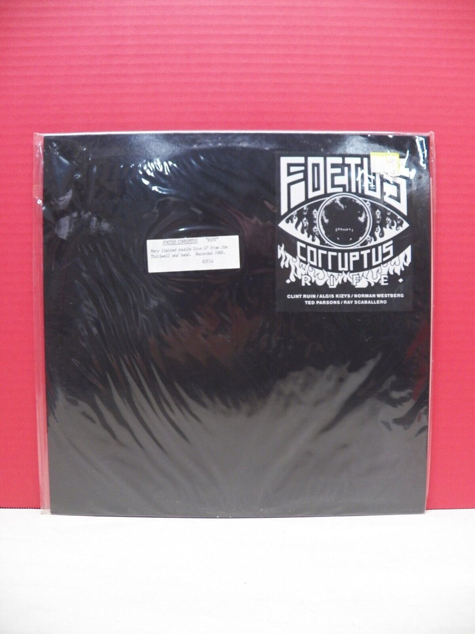 12" 2xLP EX Foetus Corruptus Rife 1988 Rifle UK Import Ltd Ed RIFLE 1