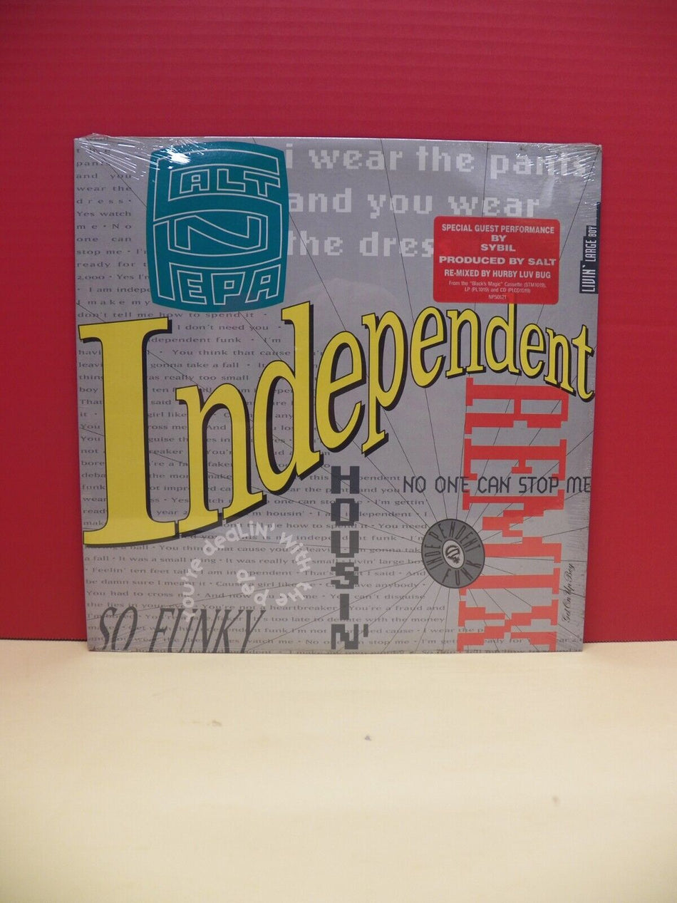 Sealed 12" Single Salt-N-Pepa Independent (Remix) 1990 Next Plateau NP50121