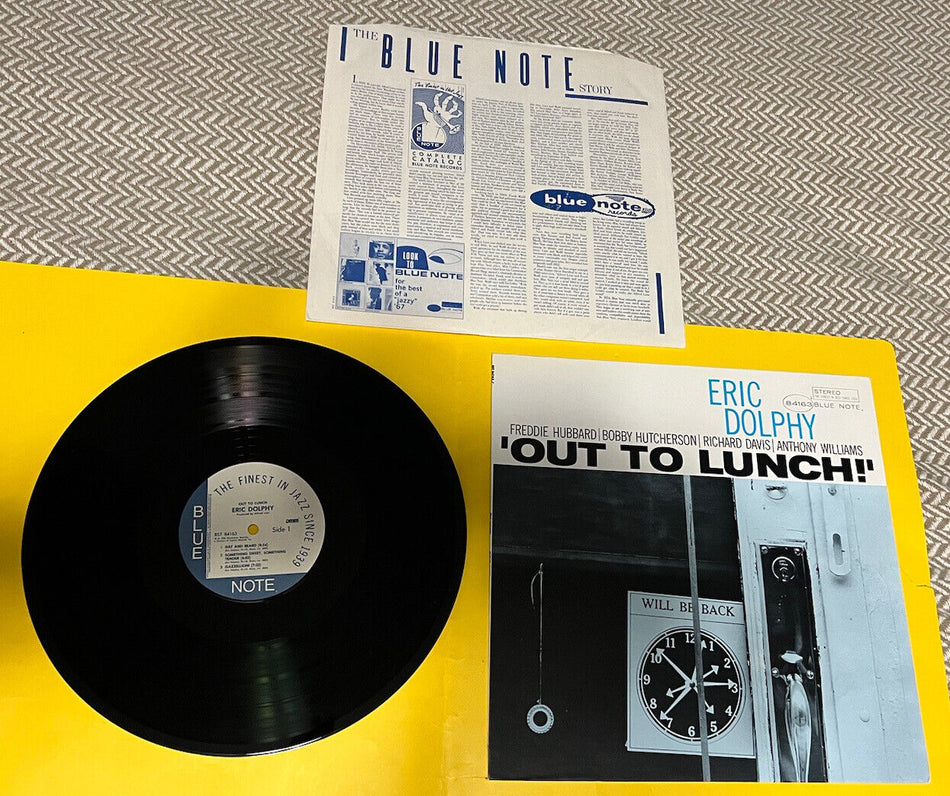 NM Vinyl Record LP Eric Dolphy Out To Lunch BST 84163 DMM 1985