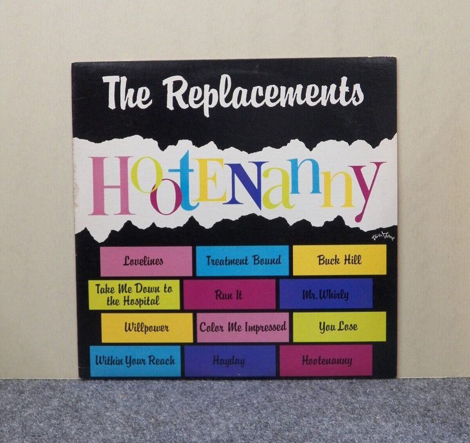 12" LP M- The Replacements Hootenanny 1983 Twin/Tone Records TTR 8332