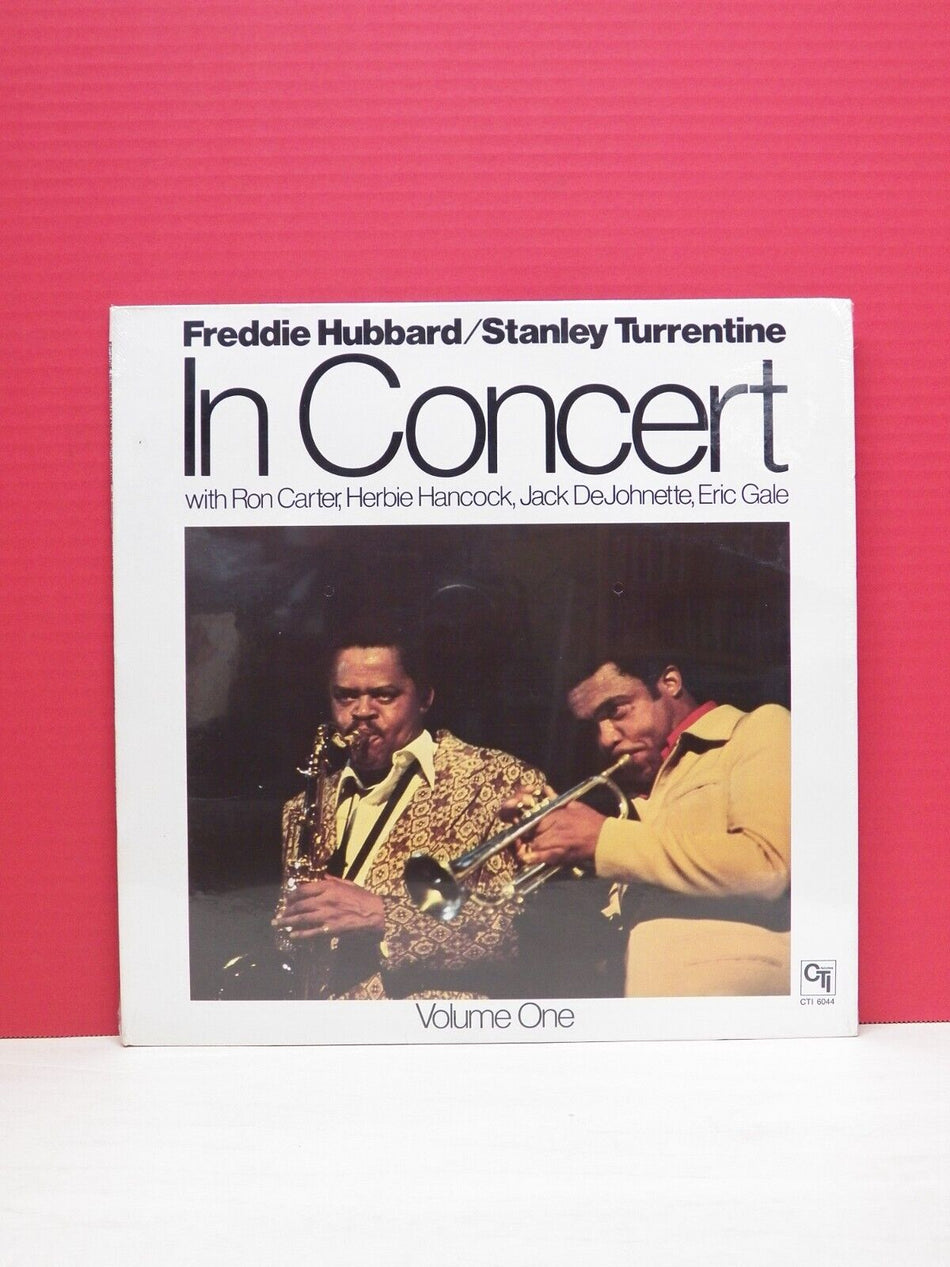 Sealed 12" LP Freddie Hubbard/Stanley Turrentine In Concert Volume One 1974 CTI