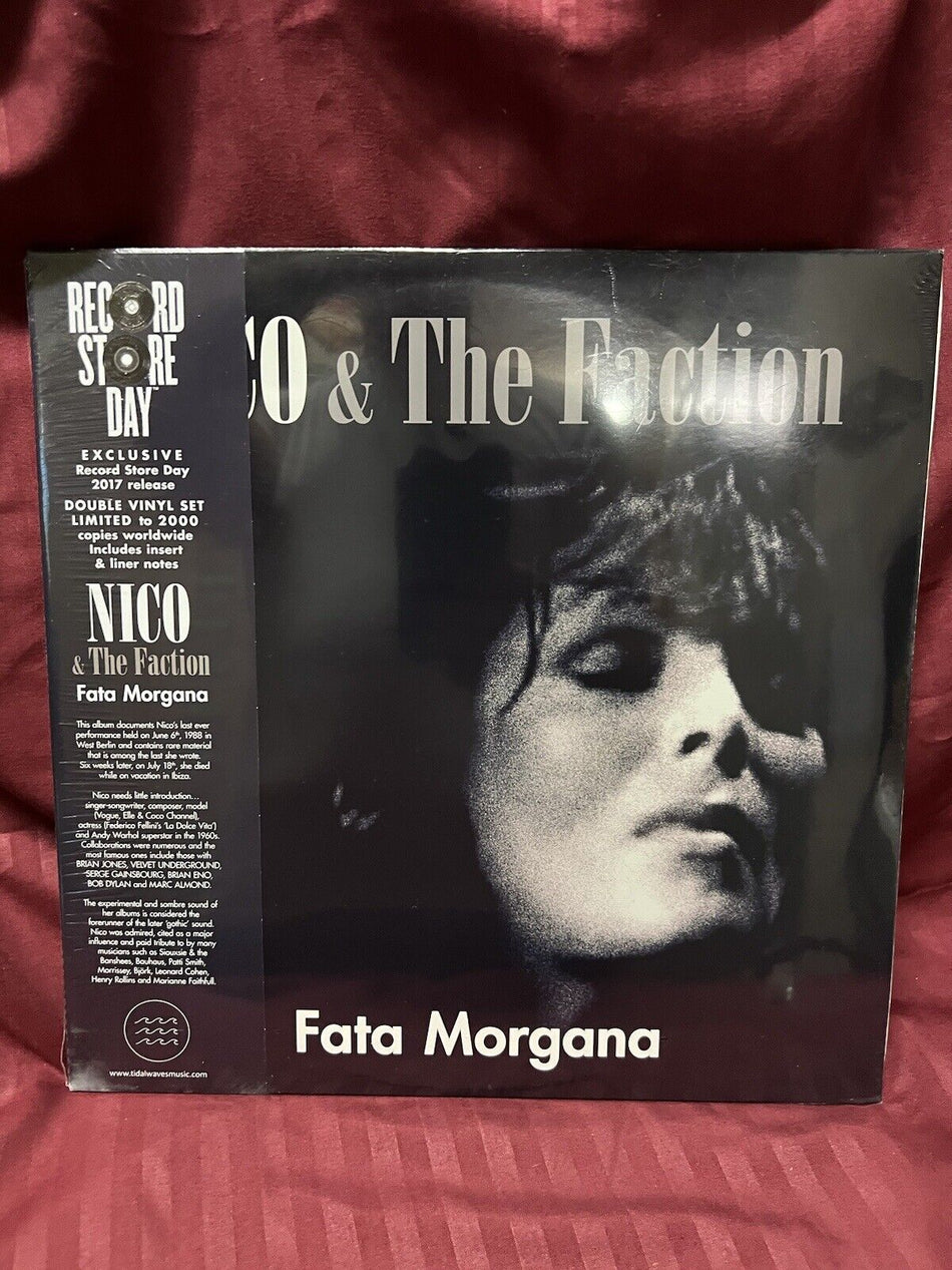 Sealed Vinyl Record LP Nico & The Faction Fata Morgana 2017 RSD  TWM09