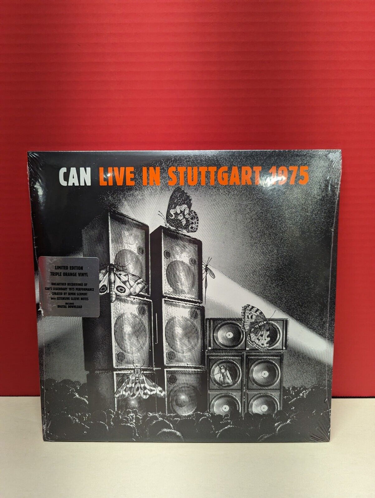 Sealed 12" 3xLP Can Live In Stuttgart 1975 2021 Spoon Records Ltd Ed Orange