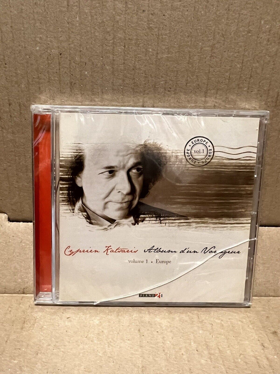 Sealed CD Cyprien Katsaris Album D'un Voyageur: Volume 1-Europe 2010 Piano 21