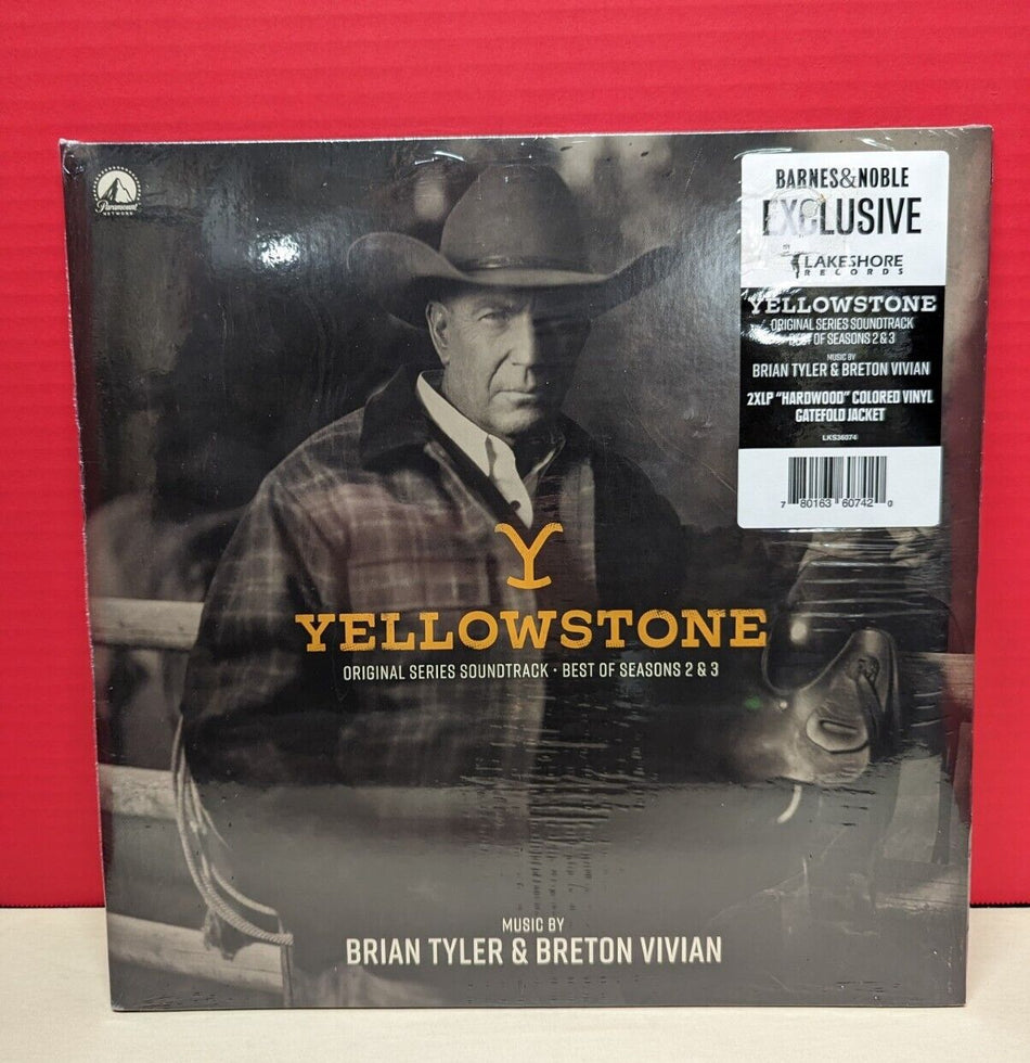 12" 2xLP Yellowstone (Original Soundtrack-Best of Seasons 2 & 3) 2022 Colored