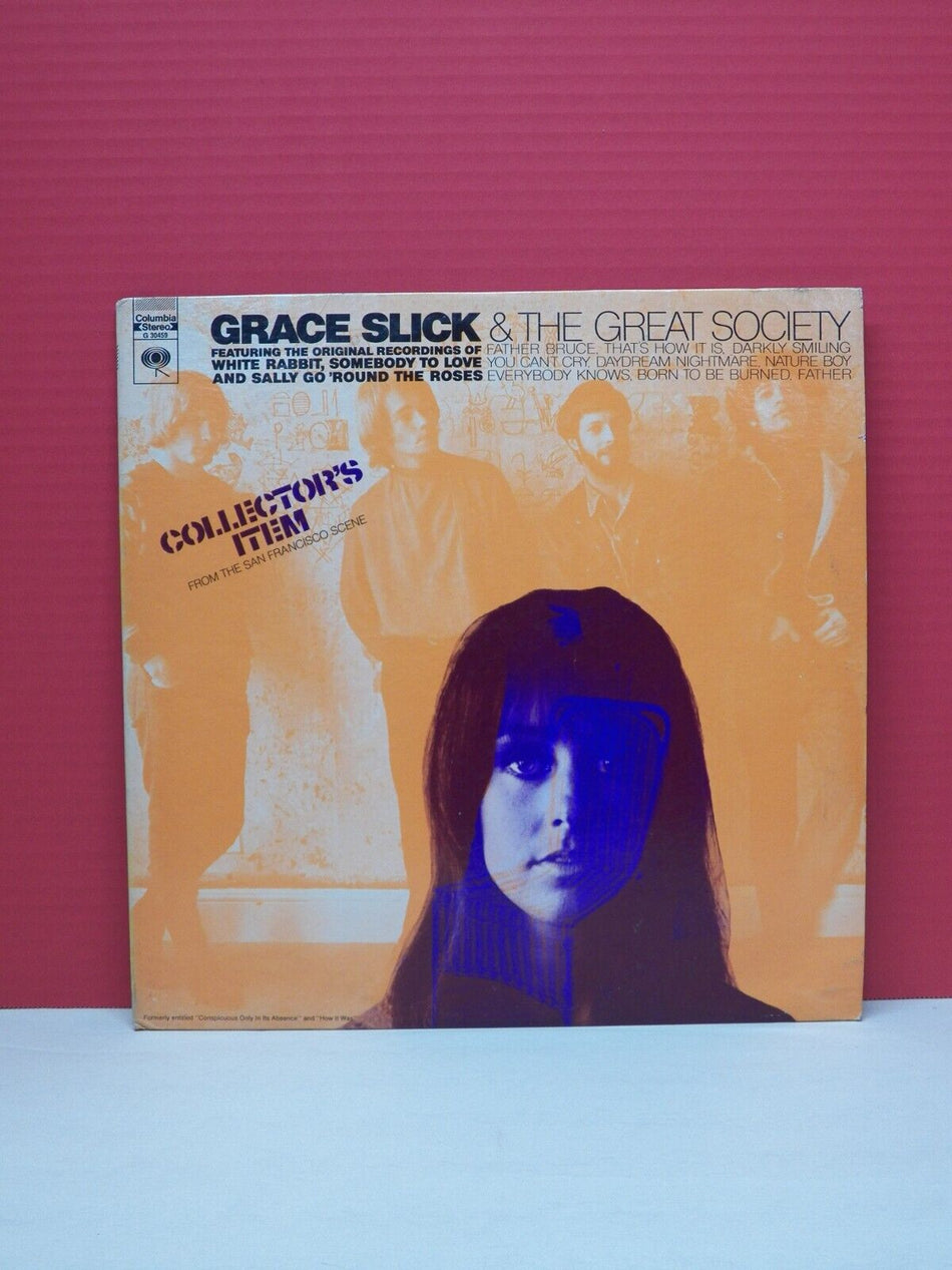 12" 2xLP EX Grace Slick & The Great Society Collector's Item 1971 Columbia