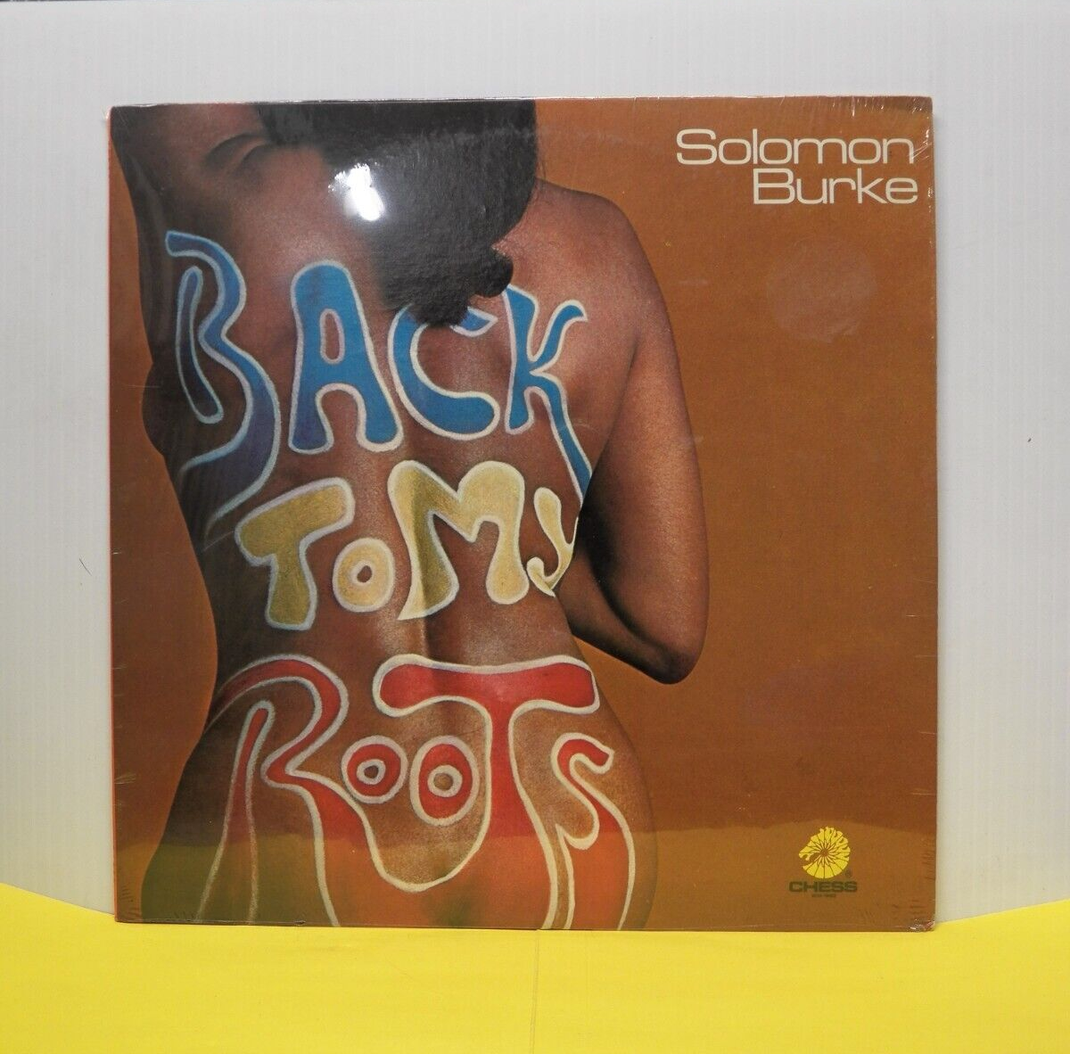 Sealed 12" LP Solomon Burke Back To My Roots 1976 Chess Records ACH-19002