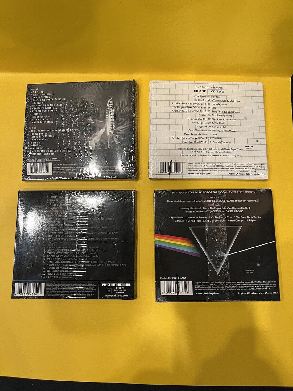 Sealed 4 CD Lot Pink Floyd