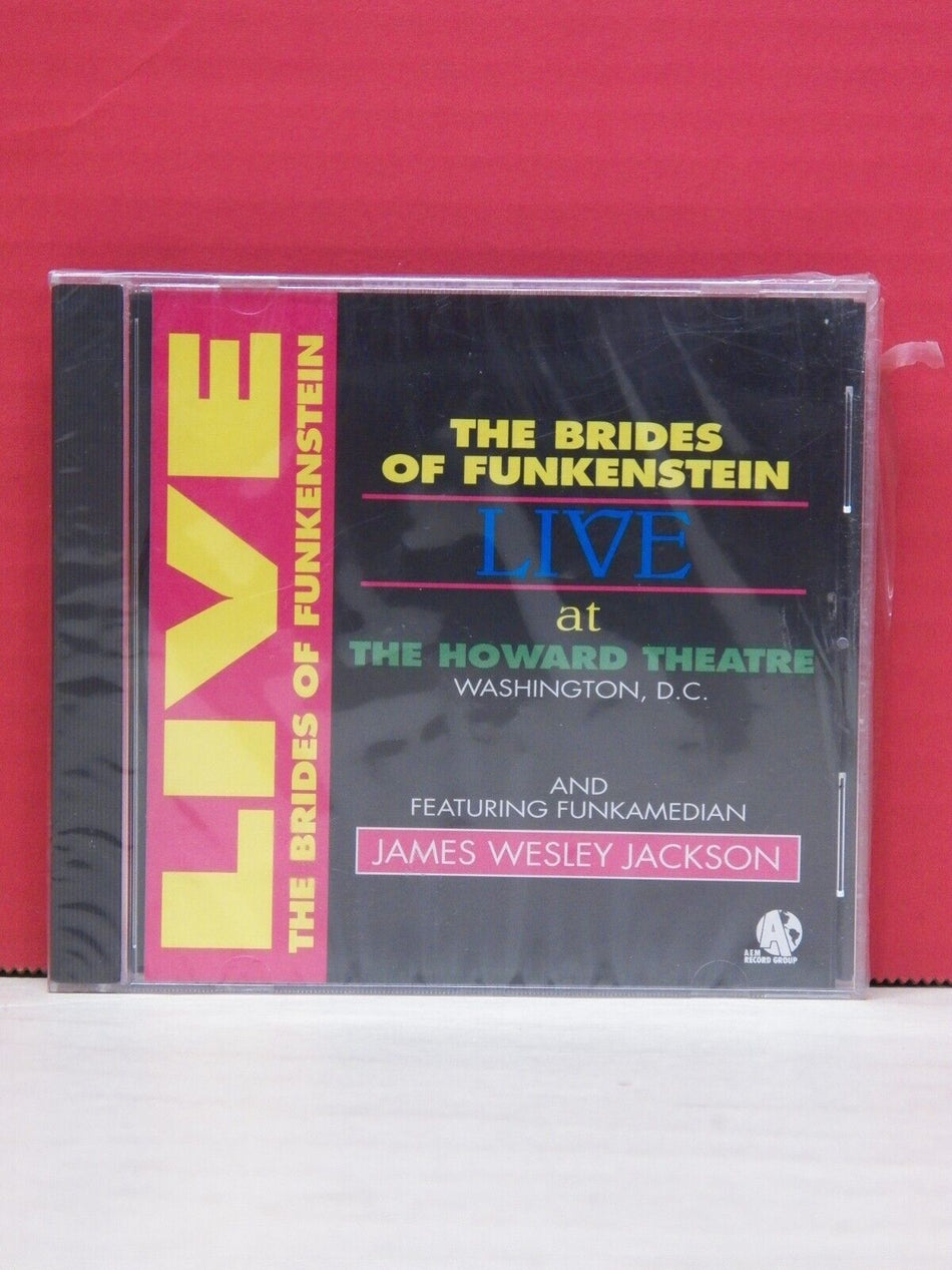 Sealed CD The Brides Of Funkenstein Live At The Howard Theatre 1994 AEM 25831-2