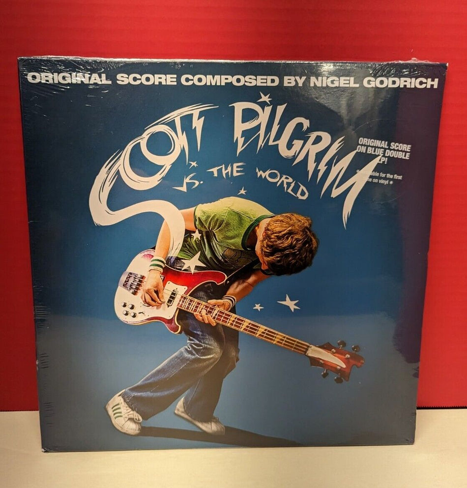 12" 2xLP Scott Pilgrim VS The World (Original Score) 2021 ABKCO Reissue Blue