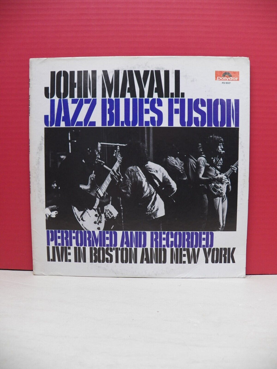 12" LP EX John Mayall Jazz Blues Fusion 1972 Polydor PD 5027