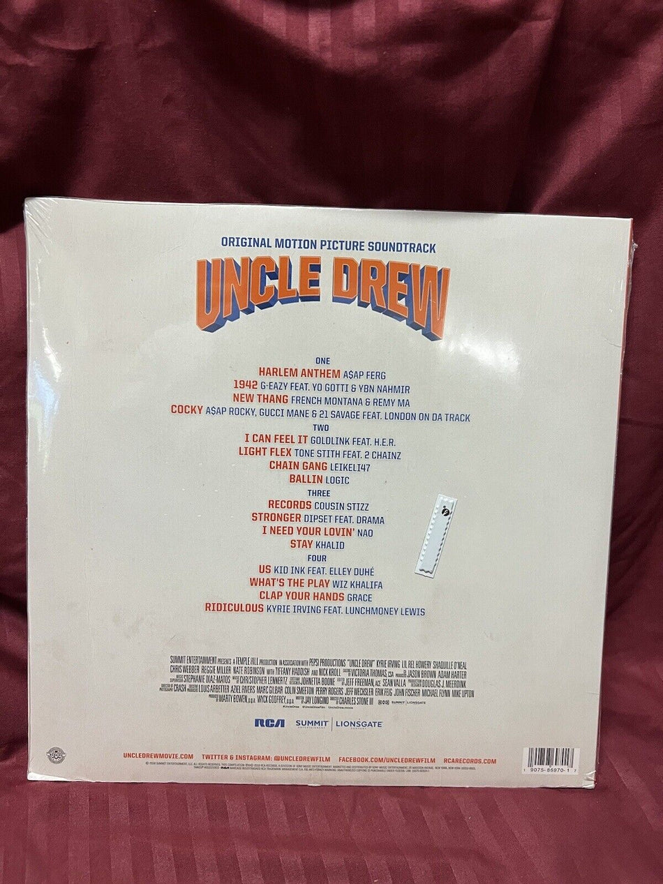 Sealed Vinyl Record Lp Uncle Drew FYE Exclusive 2018 Orange Vinyl Limited to 750